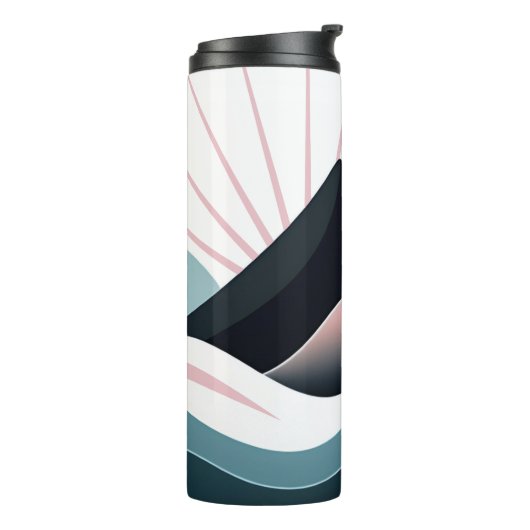 Banff National Park Colored Hills Thermosbecher (Nach links gedreht)