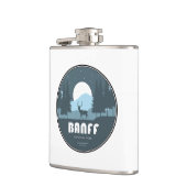 Banff National Park Deer Flachmann (Links)