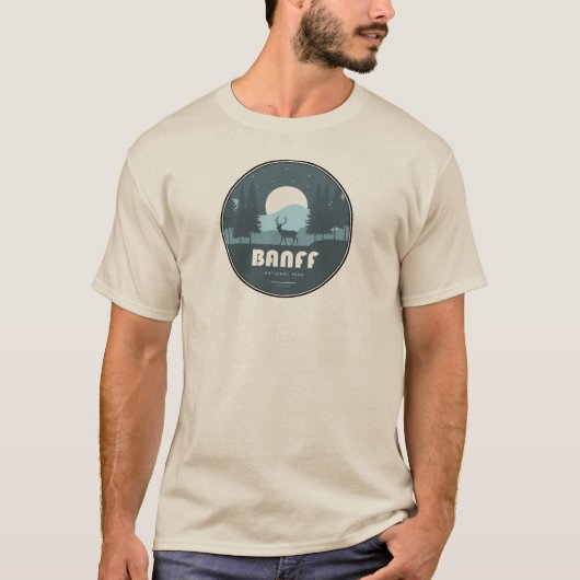 Banff National Park Deer T-Shirt (Vorderseite)