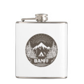 Banff National Park Flachmann (Vorderseite)