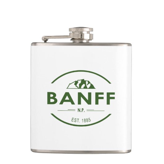 Banff National Park Flachmann (Vorderseite)