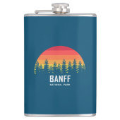 Banff National Park Flachmann (Vorderseite)