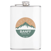 Banff National Park Flachmann (Vorderseite)