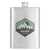 Banff National Park Flachmann (Vorderseite)