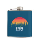 Banff National Park Flachmann (Vorderseite)