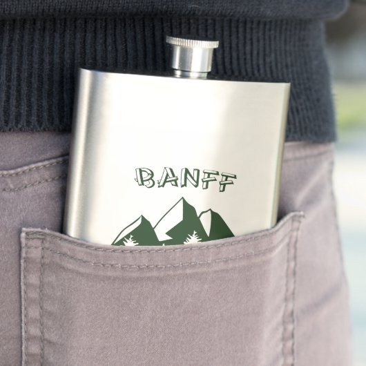 Banff National Park Flachmann (Beispiel)