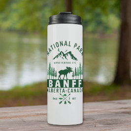 Banff National Park Forest Landscape Thermosbecher