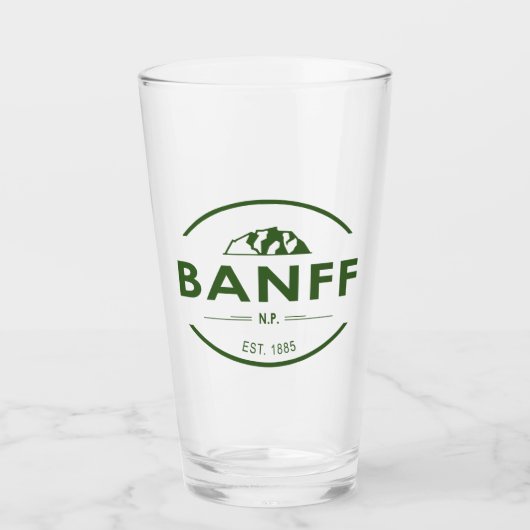 Banff National Park Glas (Vorderseite)