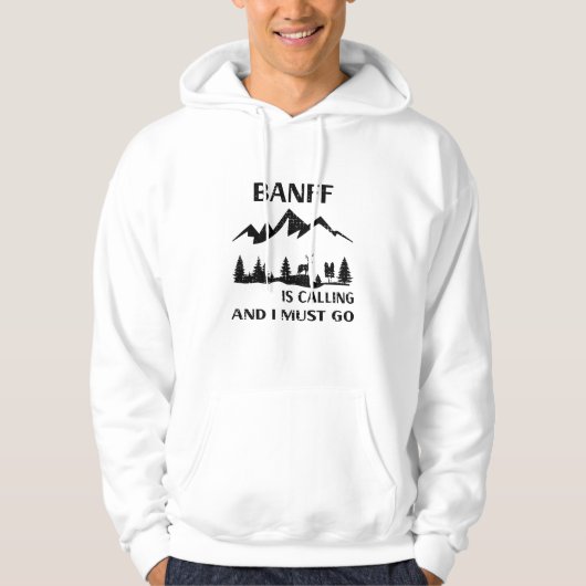 Banff National Park Hoodie (Vorderseite)