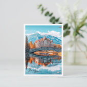 Banff National Park Kanada der schöne Ort Postkarte (Stehend Vorderseite)