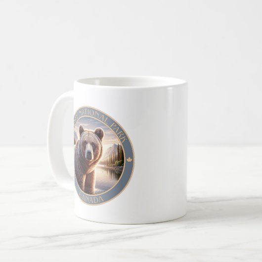 Banff National Park Kanada Kaffeetasse (Vorderseite Links)