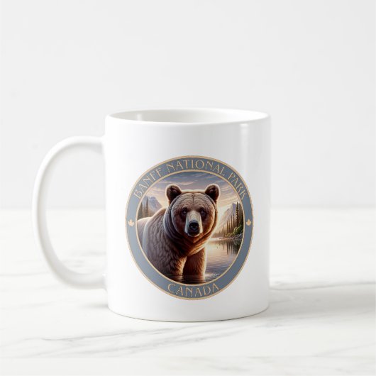 Banff National Park Kanada Kaffeetasse (Links)