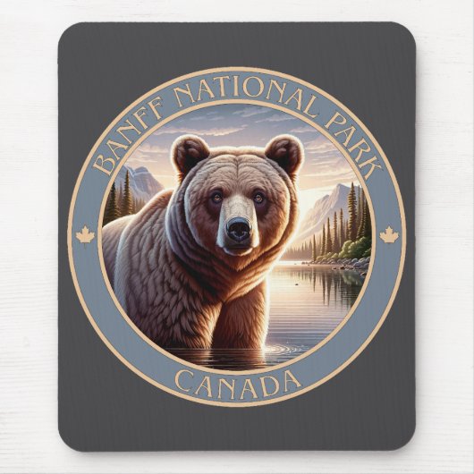 Banff National Park Kanada Mousepad (Vorne)