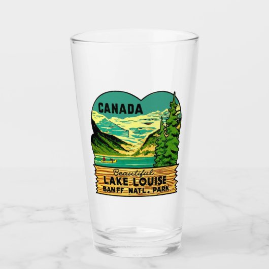 Banff National Park, Kanada - Pint Glass Glas (Vorderseite)