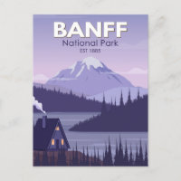 Banff National Park Kanada Reisen Vintag