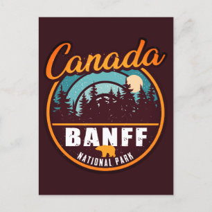 Banff National Park Kanada Reisen Vintag Souvenir Postkarte