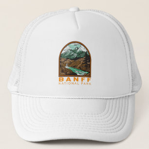 Banff National Park Kanada Reisen Vintag Truckerkappe