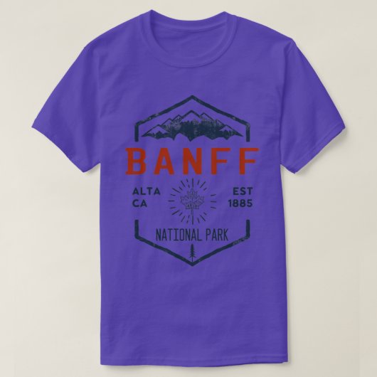 Banff National Park Kanada T-Shirt (Design vorne)