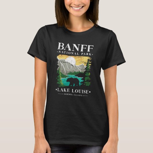 Banff National Park Lake Louise Alberta Canada Tou T-Shirt (Vorderseite)
