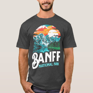 Banff National Park Lake Louise Canada Vintag T-Shirt