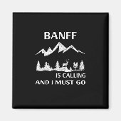 Banff National Park Magnet (Vorne)