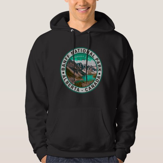 Banff National Park Moraine Lake Alberta Kanada Hoodie (Vorderseite)