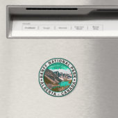 Banff National Park Moraine Lake Alberta Kanada Magnet (In Situ (Geschirrspüler))