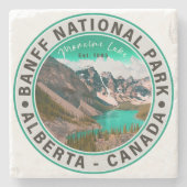 Banff National Park Moraine Lake Alberta Kanada Steinuntersetzer (Vorderseite)