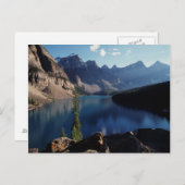 Banff National Park Moraine Lake Postkarte (Vorne/Hinten)