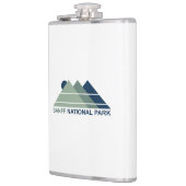 Banff National Park Mountain Sun Flachmann (Links)