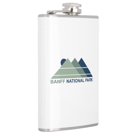 Banff National Park Mountain Sun Flachmann (Rechts)