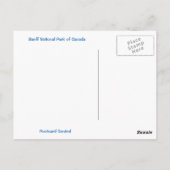 Banff National Park of Canada Postcard Postkarte (Rückseite)