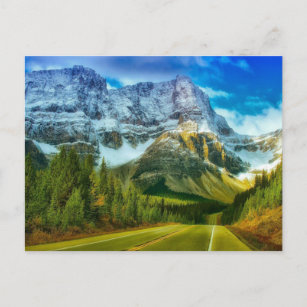 Banff National Park of Canada Postcard Postkarte