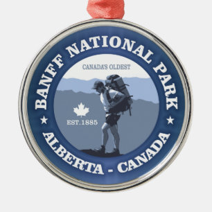 Banff National Park Ornament Aus Metall