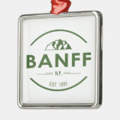 Banff National Park Ornament Aus Metall (Links)