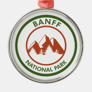Banff National Park Ornament Aus Metall