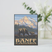 Banff National Park Postkarte (Stehend Vorderseite)