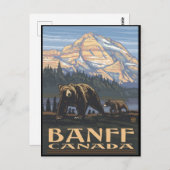 Banff National Park Postkarte (Vorne/Hinten)