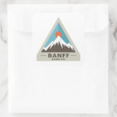 Banff National Park Quadratischer Aufkleber (Tasche)
