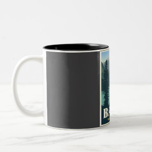 Banff National Park Reise Zweifarbige Tasse
