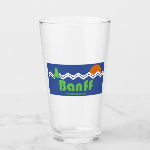 Banff National Park Retro Glas