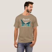 Banff National Park retro T-Shirt (Vorne ganz)