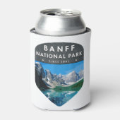 BANFF National Park T Shirt Hiking Tee Wanderlust. Dosenkühler (Kanne Vorderseite)