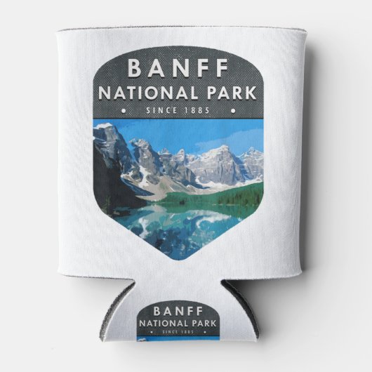BANFF National Park T Shirt Hiking Tee Wanderlust. Dosenkühler (Vorderseite)