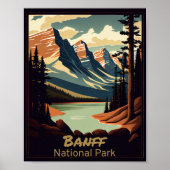 Banff National Park Vintag Poster (Vorne)