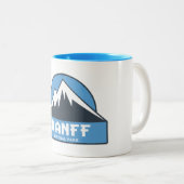 Banff National Park Zweifarbige Tasse (VorderseiteRechts)