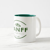 Banff National Park Zweifarbige Tasse (VorderseiteRechts)