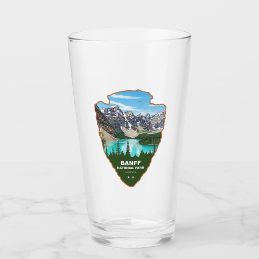 Banff-Nationalpark Alberta Arrowhead Glas (Vorderseite)
