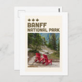 Banff-Nationalpark | Alberta Canada Postkarte (Vorne/Hinten)