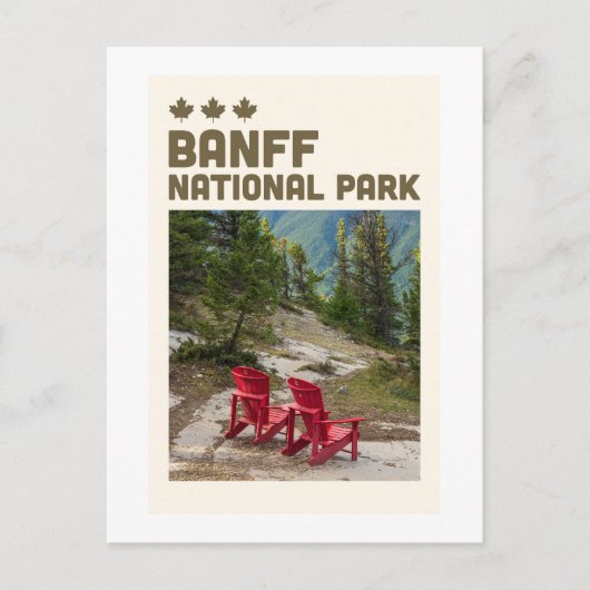 Banff-Nationalpark | Alberta Canada Postkarte (Vorderseite)